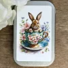Mansikkapastillit Pupu teekupissa