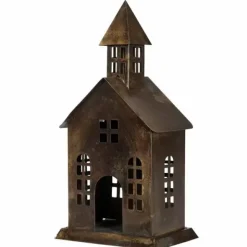 Metallinen talolyhty kirkkomalli 31 cm