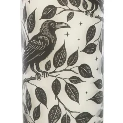 Mystic Raven tuoksukynttilä lasiastiassa