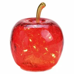 Omenakoriste led-valolla punainen, eri kokoja