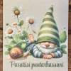 Paratiisi puutarhassani tiskirätti