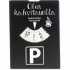 Parkkikiekko Olen kahvitauolla