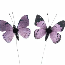 Perhoskoriste 5 cm violetti