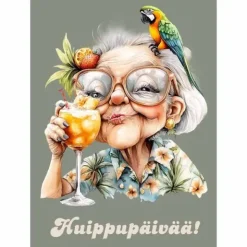 Postikortti Huippupäivää!