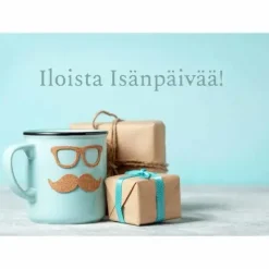 Postikortti Iloista Isänpäivää!