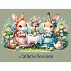 Postikortti Ilon hetkiä kevääseen