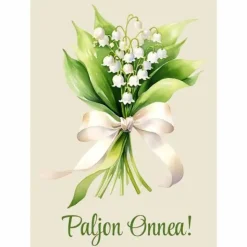 Postikortti Kielokimppu Paljon Onnea!