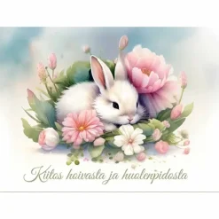 Postikortti Kiitos hoivasta ja huolenpidosta