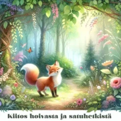 Postikortti Kiitos hoivasta ja satuhetkistä