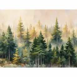 Postikortti Metsämaisema