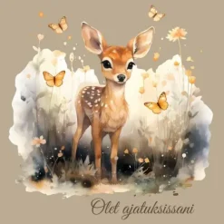 Postikortti Olet ajatuksissani