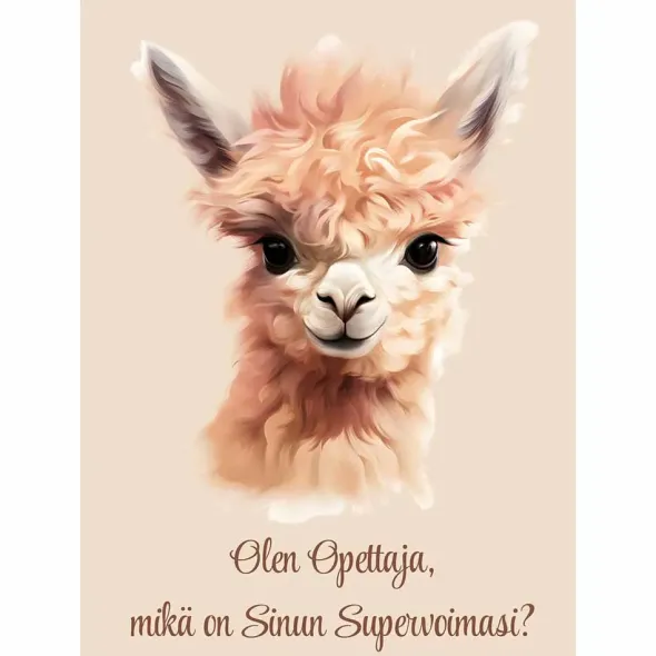 Postikortti Opettajan supervoima