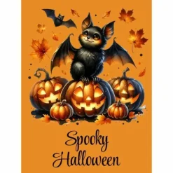 Postikortti Spooky Halloween