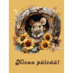 Postikortti Syyshiiren Kiva päivä