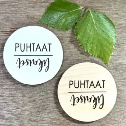 Puhtaat – likaiset magneetti, eri värejä