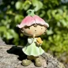 Puutarhakoriste Tyttö kukkahatussa 16,5 cm