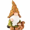 Puutarhatonttu ja orava 18 cm