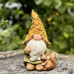 Puutarhatonttu ja orava 18 cm