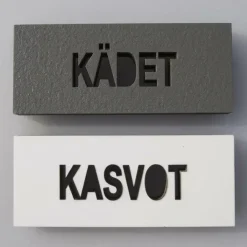 Pyyhemerkki suorakaide – useita vaihtoehtoja