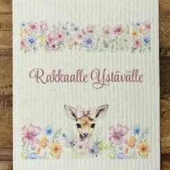 Rakkaalle Ystävälle tiskirätti