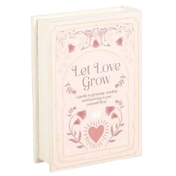 Rasia kirjan mallinen Let Love Grow