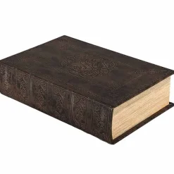 Rasia kirjan mallinen ruskea