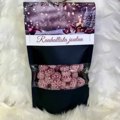 Rauhallista joulua vadelmakaramellit 200g