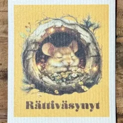 Rättiväsynyt hiirulainen tiskirätti