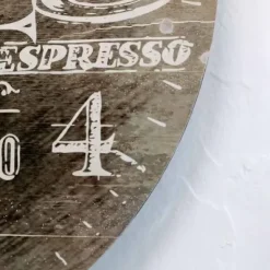 Seinäkello 34 cm Coffee