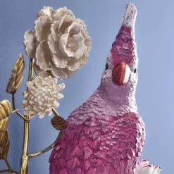 Seinäkynttelikkö Papukaija pinkki
