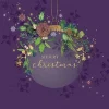 Servetti Elegantti Joulupallo violetti