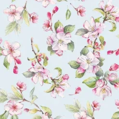 Servetti Kevätkukat sininen