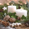 Servetti White Candles