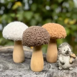 Sherpa sienikoriste 10 cm ruskea