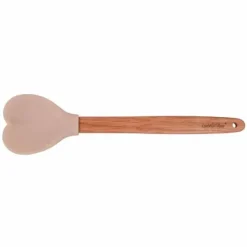 Silikonikauha Sydän 27 cm beige
