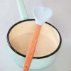 Silikonikauha Sydän 27 cm vaaleansininen