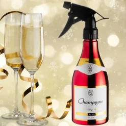 Suihkepullo Champagne punainen