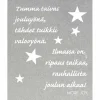 Taivas jouluyönä tiskirätti