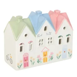 Talolyhty pastellitalot 12cm