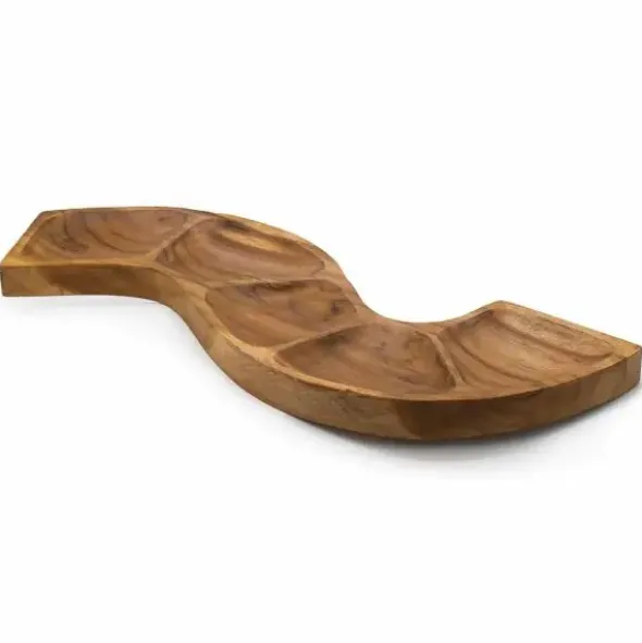 Tapaslautanen Teak 55 cm