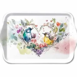 Tarjotin Loving birds pieni