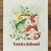 Teetontun halaus ystävälle tiskirätti