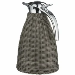 Termoskannu rottinki 1,5l harmaa
