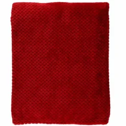 Torkkupeitto Honey punainen 130×170 cm