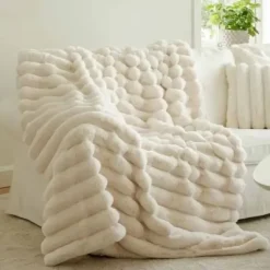 Torkkupeitto Luxus ivory 140×220 cm