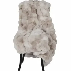 Torkkupeitto Luxus Misty hiekka 120×180 cm