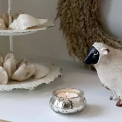 Tuikkulyhty köyhänhopeaa 3,5 cm