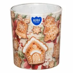 Tuoksukynttilä lasiastiassa Gingerbread
