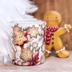 Tuoksukynttilä lasiastiassa Gingerbread
