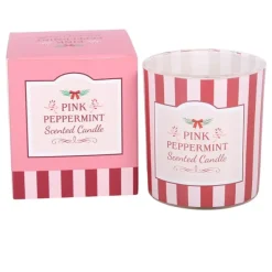 Tuoksukynttilä lasiastiassa Pink Peppermint